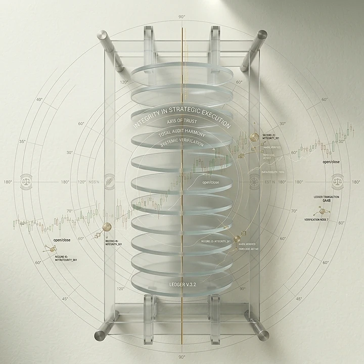 Abstract visualization of Regulatory Compliance expertise at MC Strategy Group.