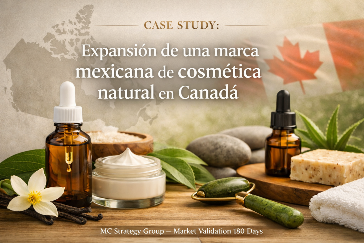  Case Study: La marca mexicana de cosmética natural que conquistó Canadá en solo 75 días (sin retail, sin riesgo y sin perder su esencia) 