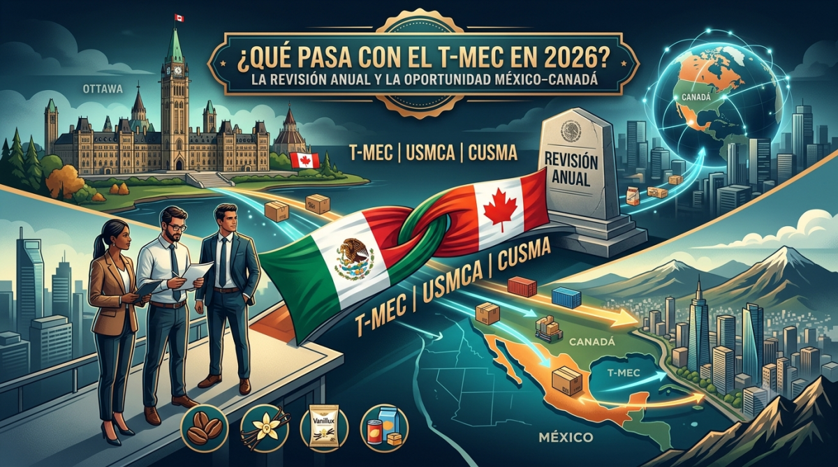  ¿Qué pasa con el T-MEC en 2026? La revisión anual y la oportunidad México–Canadá 